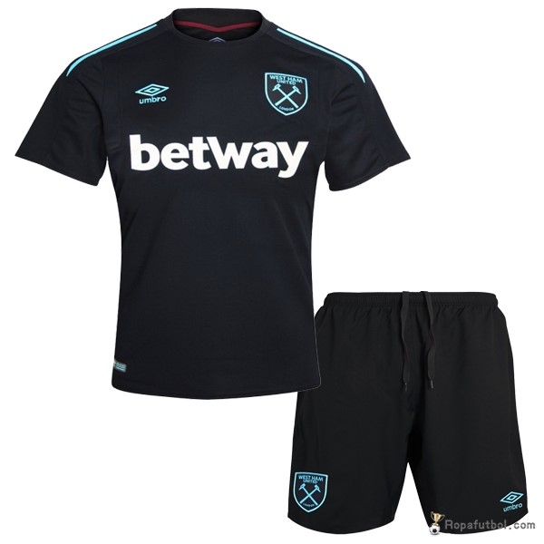 Camiseta West Ham United Replica Segunda Ropa Niños 2017/18